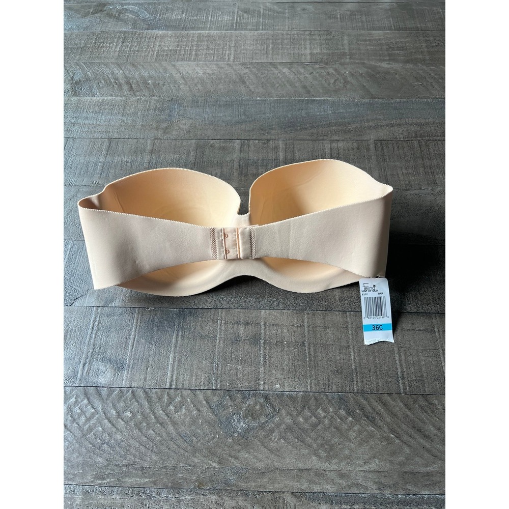 NWT Felina Hint Of Skin Contour Strapless Bra Size 36C - Picture 4 of 9